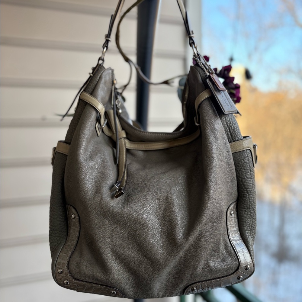 Coach Pinnacle Allie Hobo | 18665 | Rare Pinnacle Collection | 2 Hangtags | EUC